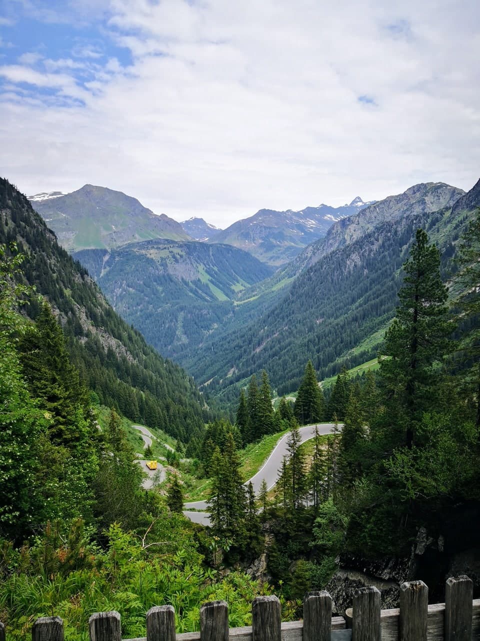 Ausblick von der Silvretta Hochalpenstraße