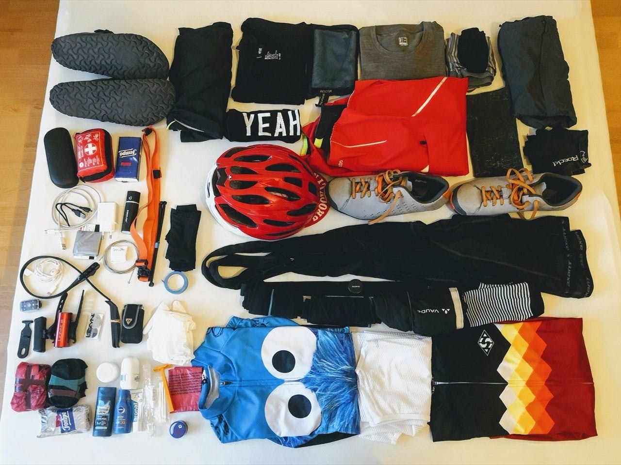 Ausrüstung für den Bikepacking Trip